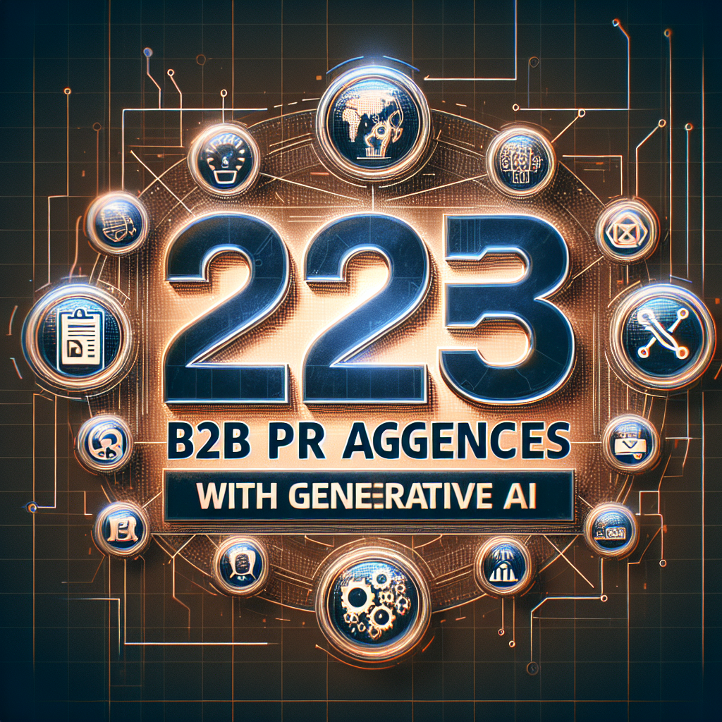 Mejores agencias PR B2B con IA generativa 2025