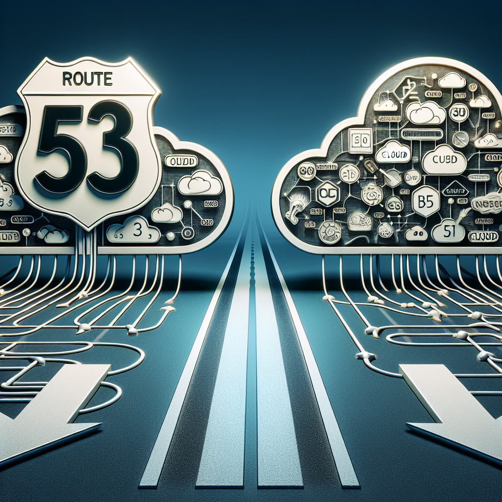 Route 53 frente a CloudFront