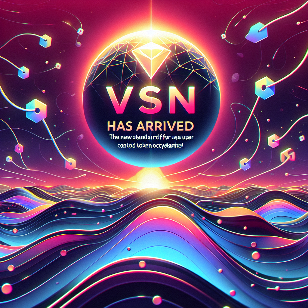 ¡Visión (VSN) ha llegado: El nuevo estándar para ecosistemas de tokens centrados en el usuario!
