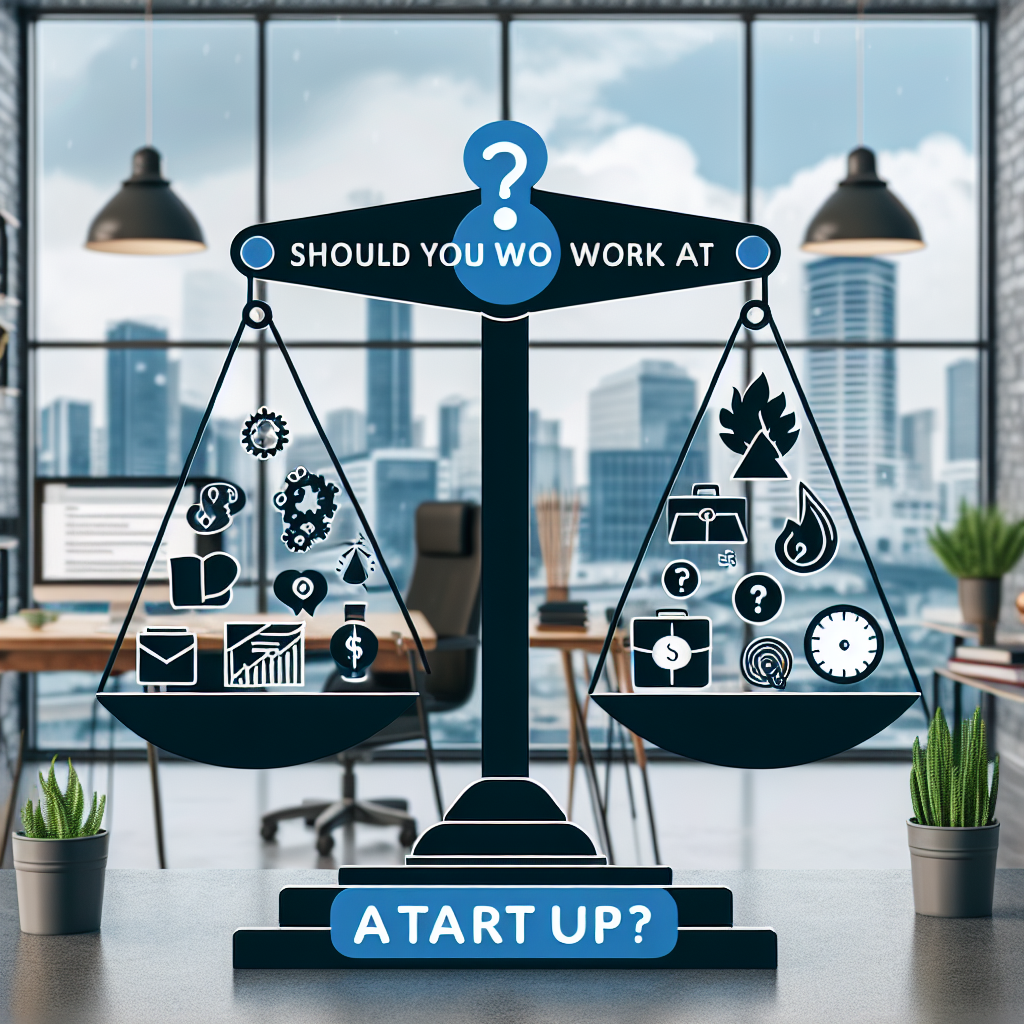 ¿Deberías trabajar en una startup?
