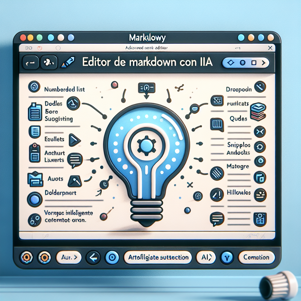 MarkFlowy Editor de Markdown con IA