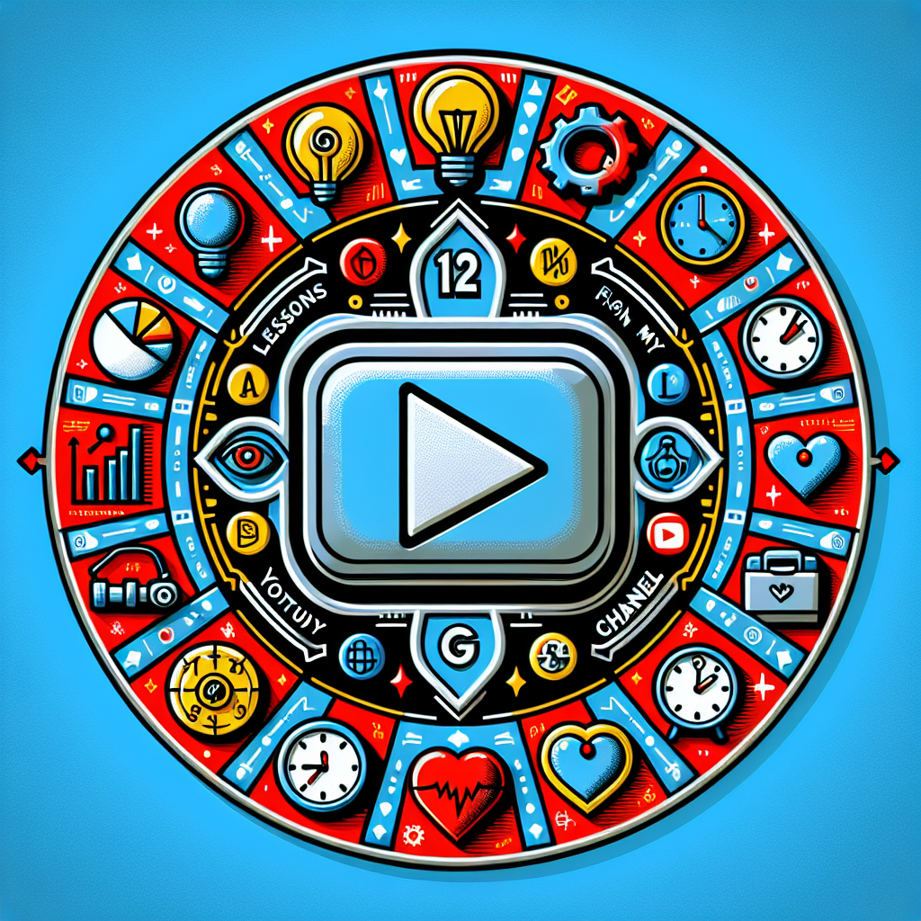 12 Lecciones de mi Canal de YouTube a Medias