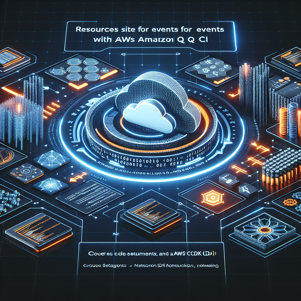Sitio de Recursos para Eventos con AWS CDK y Amazon Q CLI