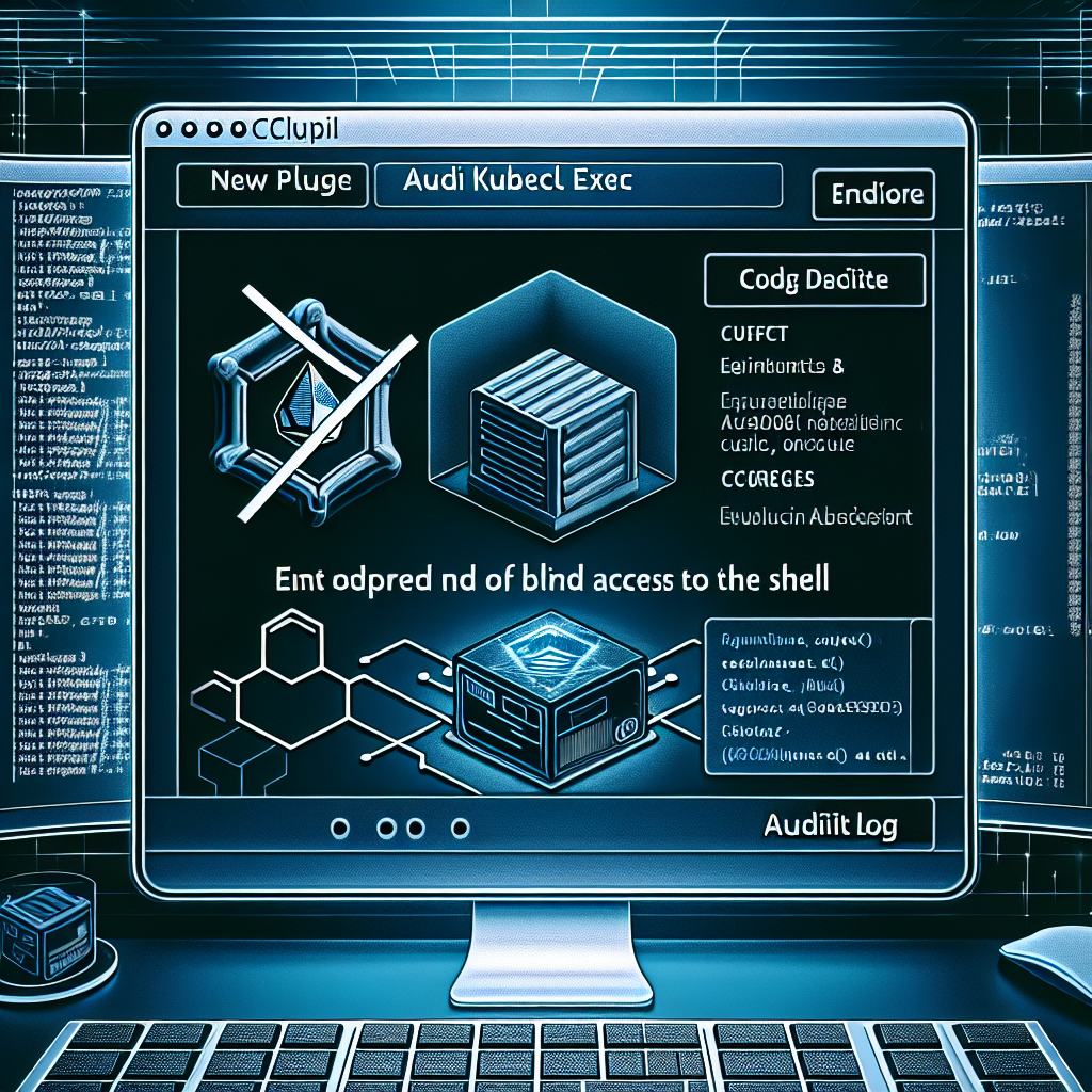 Nuevo Plugin Ofrece Auditoría para kubectl exec—Adiós al Acceso Ciego al Shell