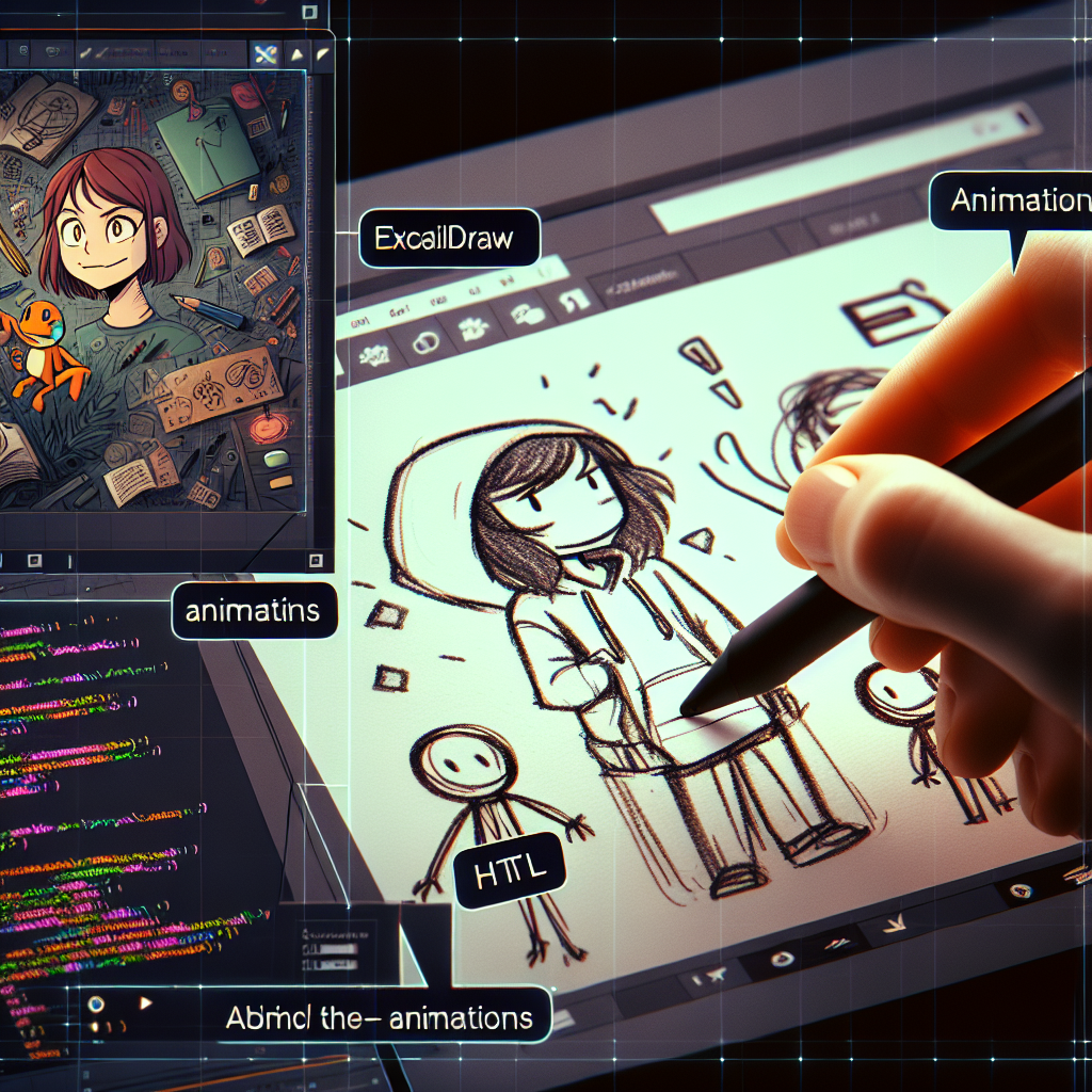 Animaciones a Mano con Excalidraw Animate y HTML