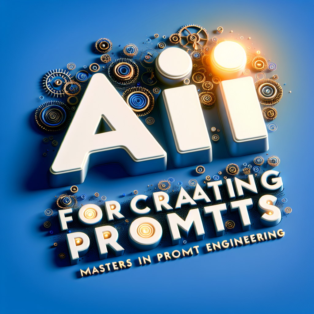 IA para Crear Prompts: Maestría en Ingeniería de Prompts