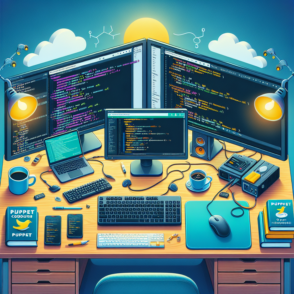 Entorno de desarrollo productivo para Puppet con VS Code
