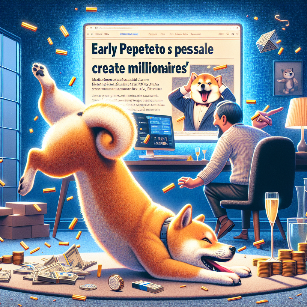 Shiba Inu cae; preventa Pepeto crea millonarios tempranos