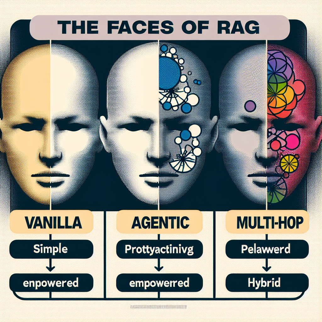 Las caras de RAG: Vanilla, Agentic, Multi-hop y Hybrid