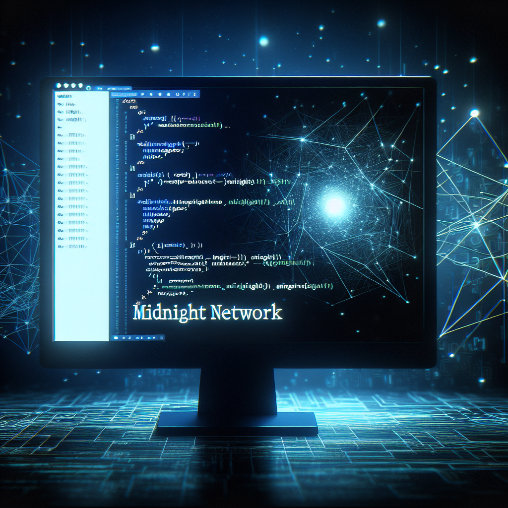 ZK Medianoche: IDE web para entender Midnight Network
