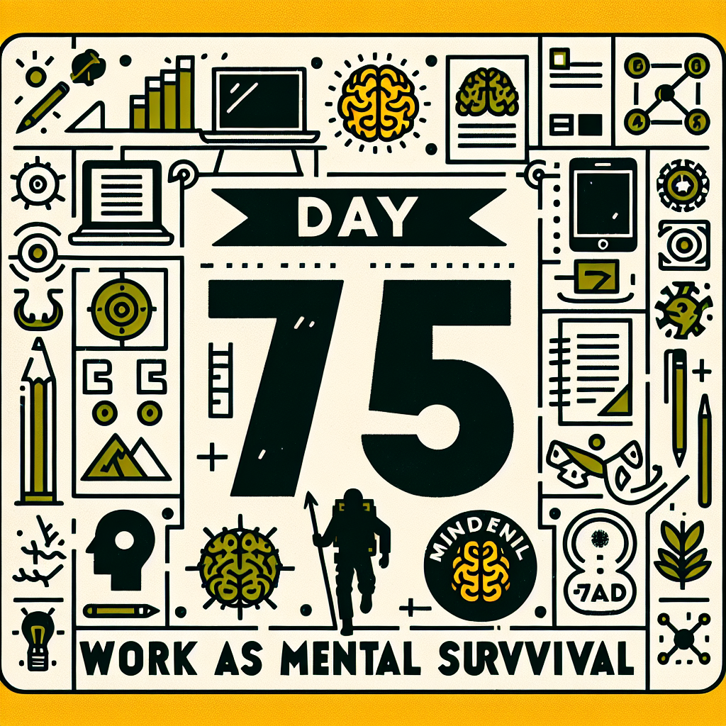 Día 75: Trabajo como Supervivencia Mental