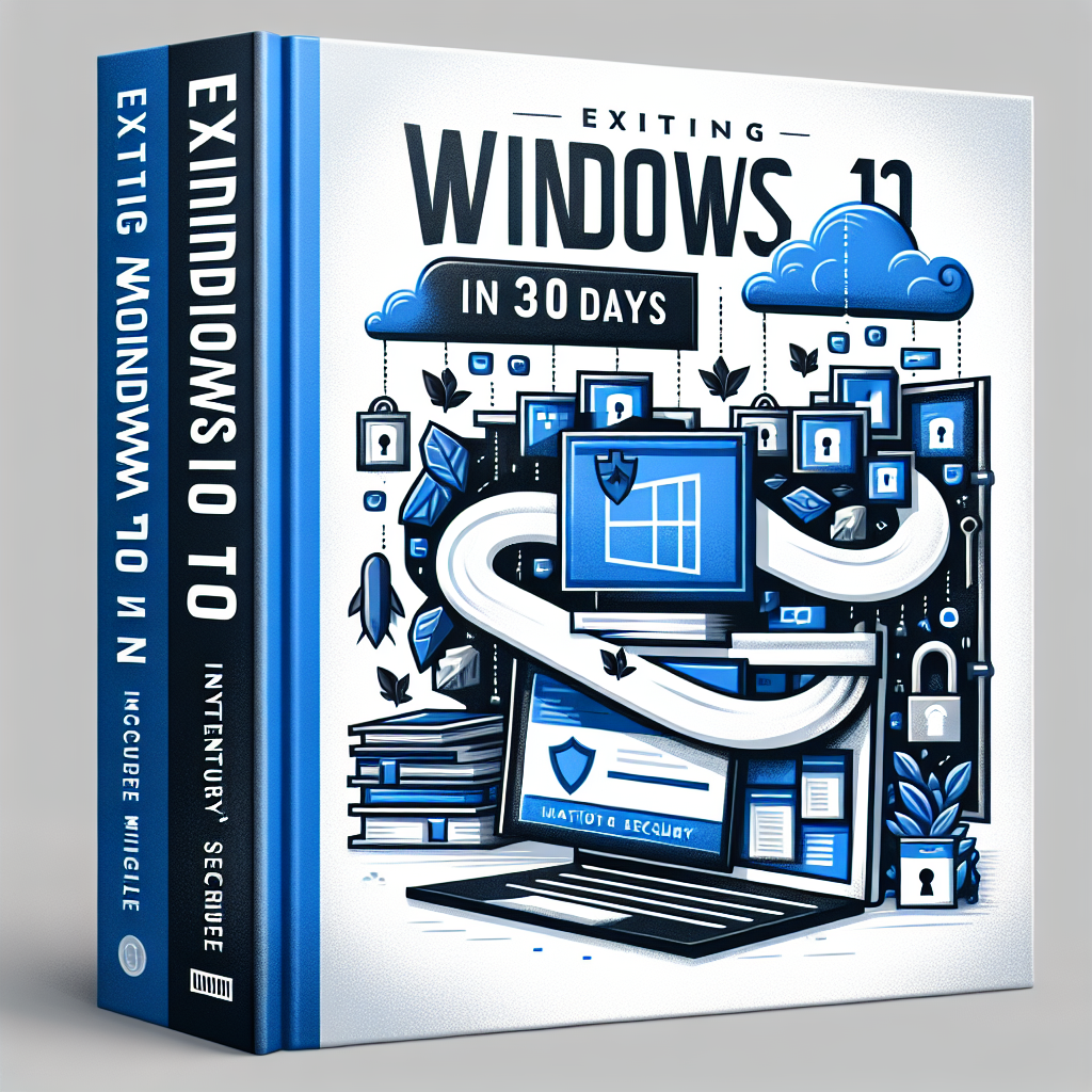 Salir de Windows 10 en 30 días: Inventariar, Asegurar, Migrar