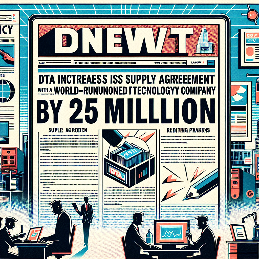 DTA incrementa en $25m su acuerdo de abastecimiento con Microsoft