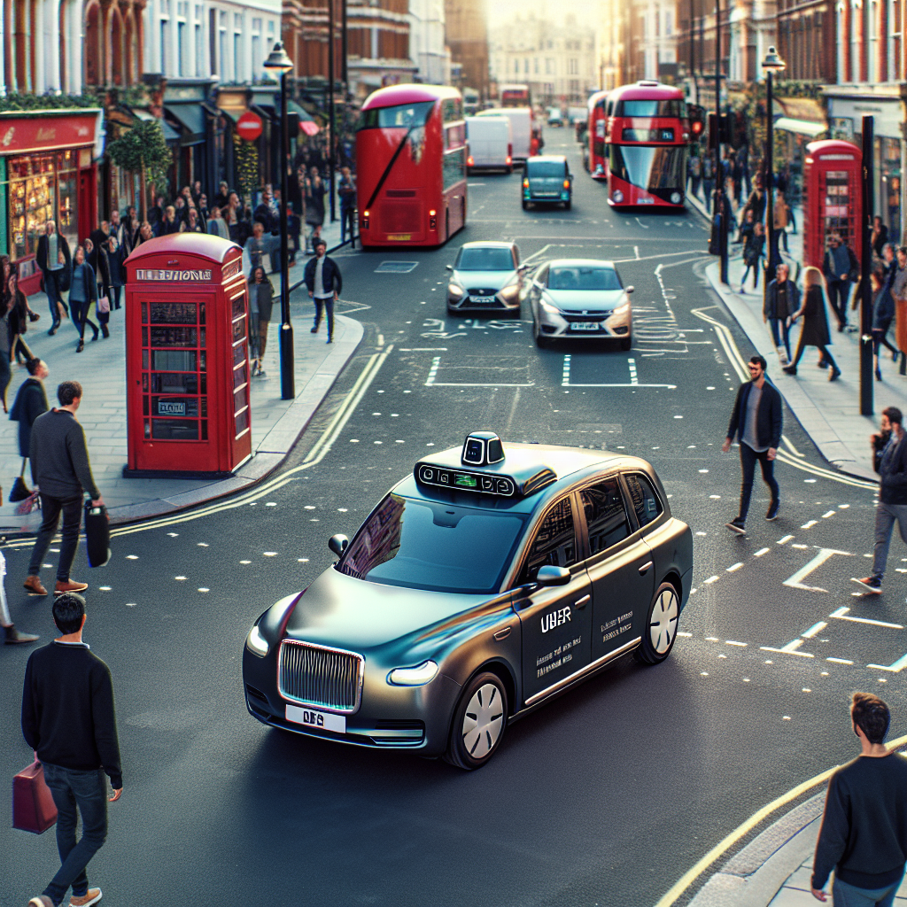 Uber adelanta la prueba de taxis autónomos en el Reino Unido.