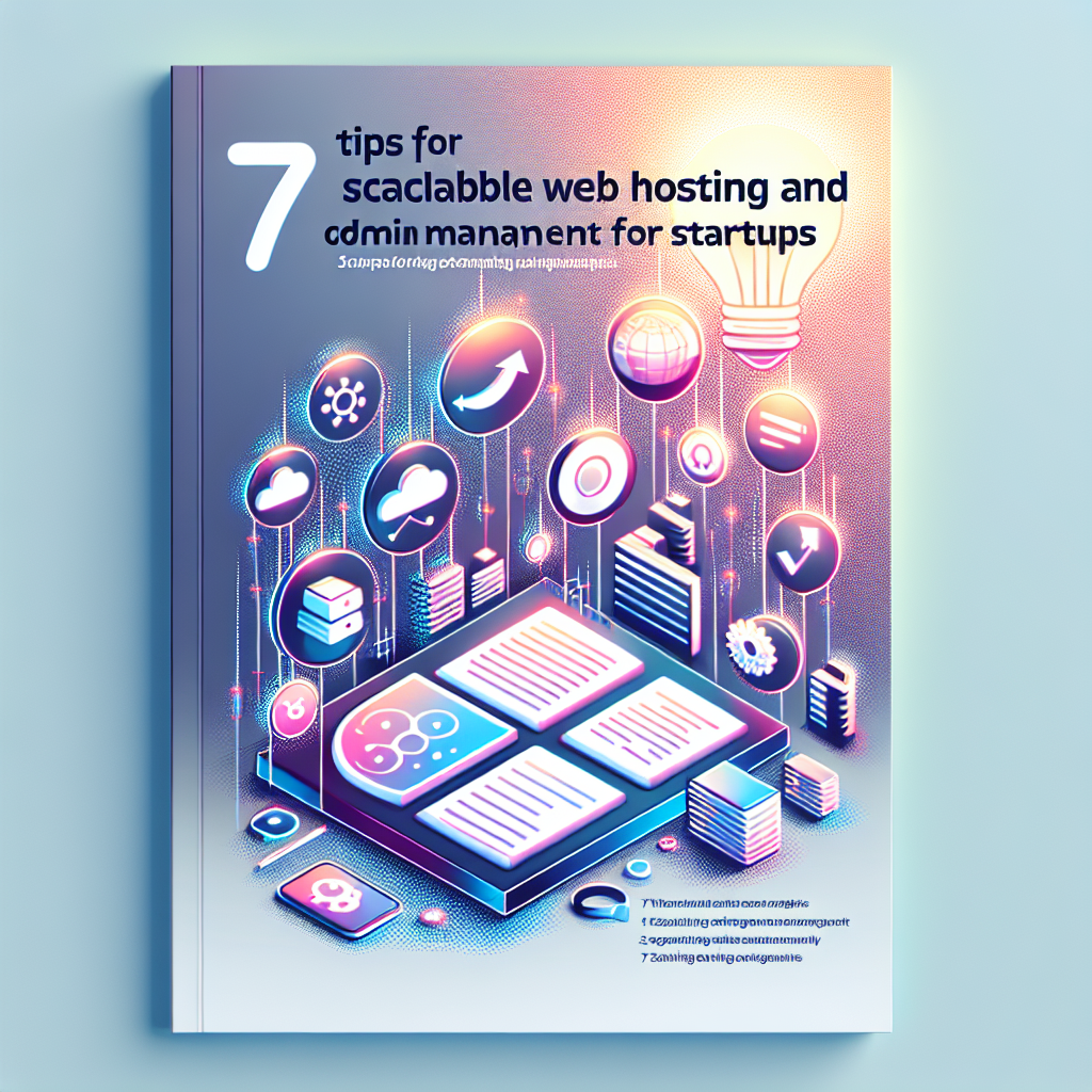 7 Consejos para Alojamiento Web Escalable y Gestión de Dominios para Startups