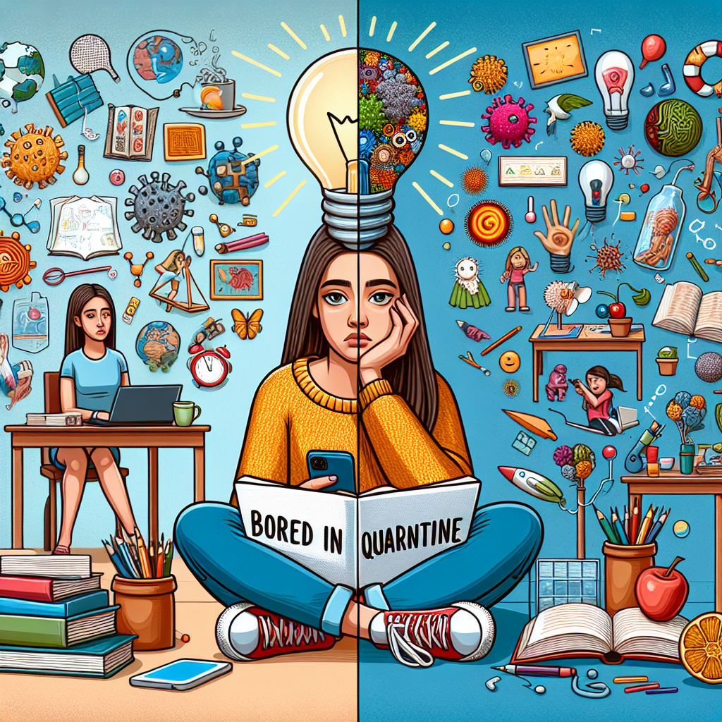 Aburridos en cuarentena: ideas para estudiantes