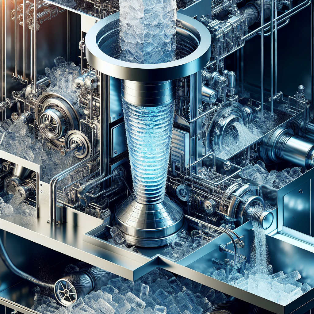 Esencia de la máquina de hielo tubular