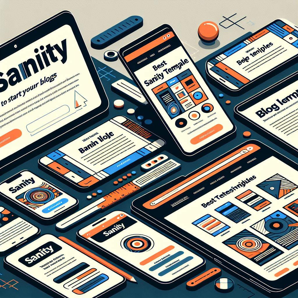 Mejores plantillas de Sanity para iniciar tus blogs