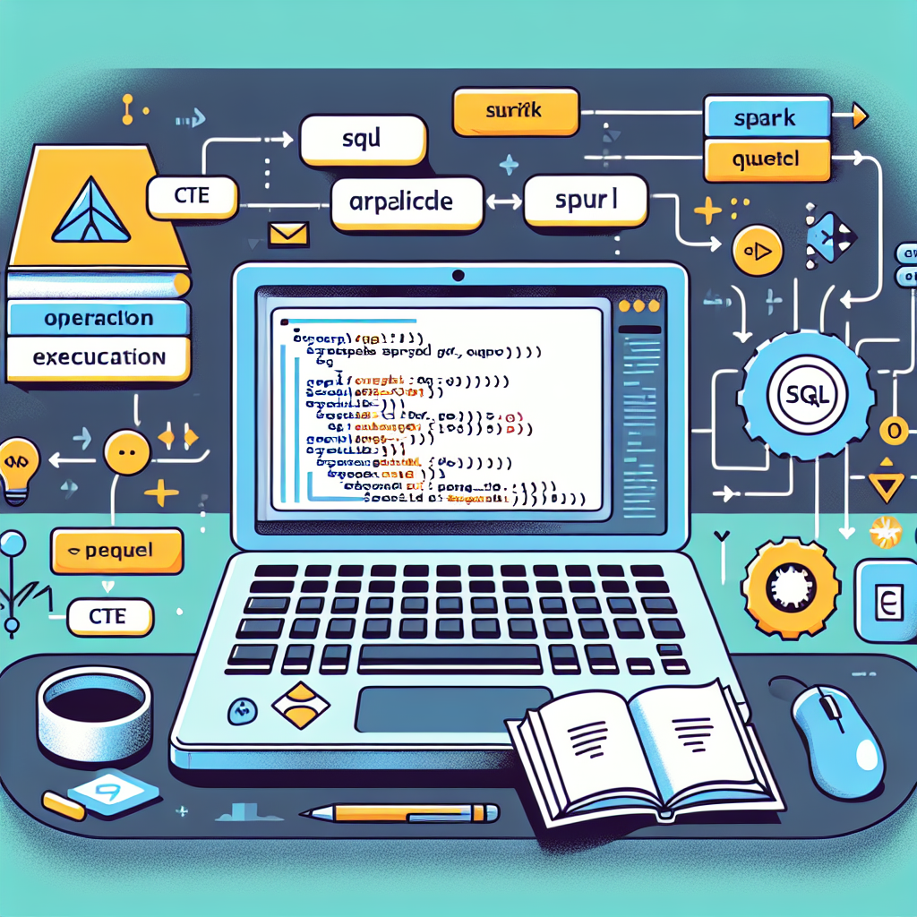 Cómo escribir consultas complejas en Apache Spark SQL usando CTE