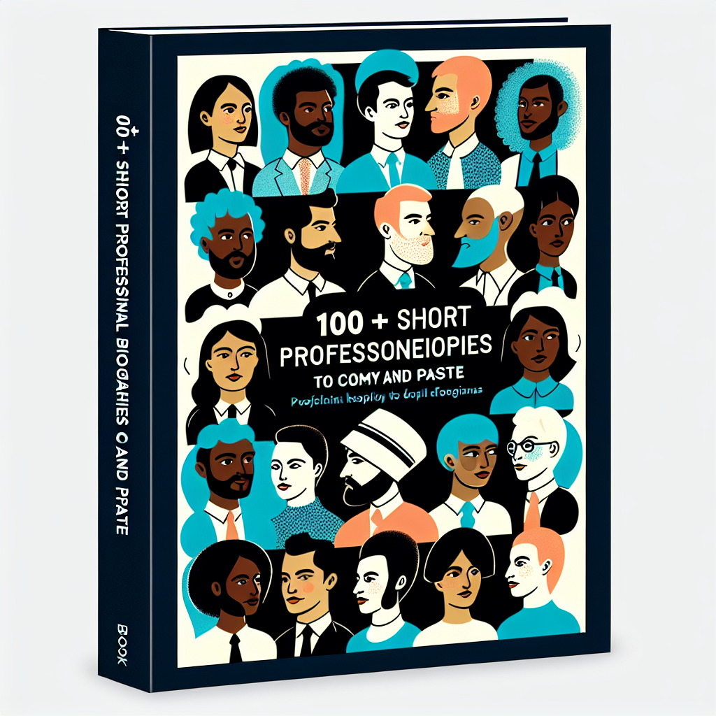 100+ Biografías Profesionales Cortas para Copiar y Pegar