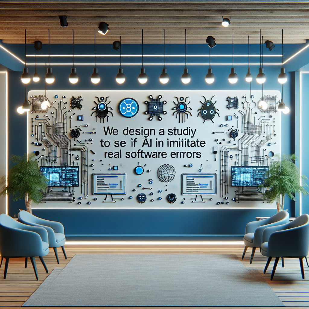 Diseñamos un Estudio para Ver si la IA Puede Imitar Errores Reales del Software