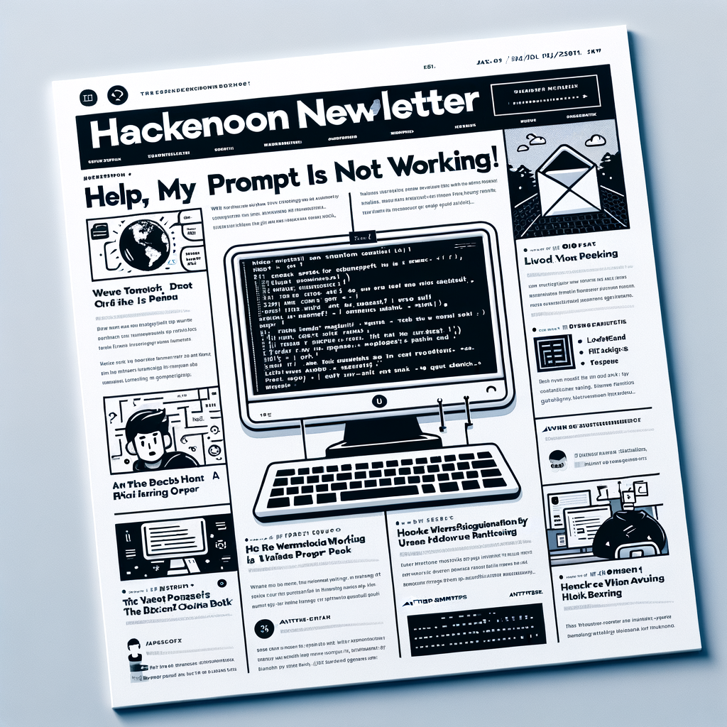 La Newsletter de HackerNoon: ¡Ayuda, mi Prompt no funciona! (18/5/2025)