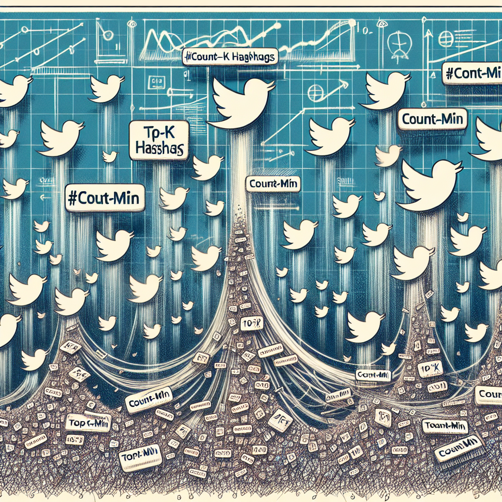Top-K Hashtags en un Flujo de Tweets con Count-Min Sketch