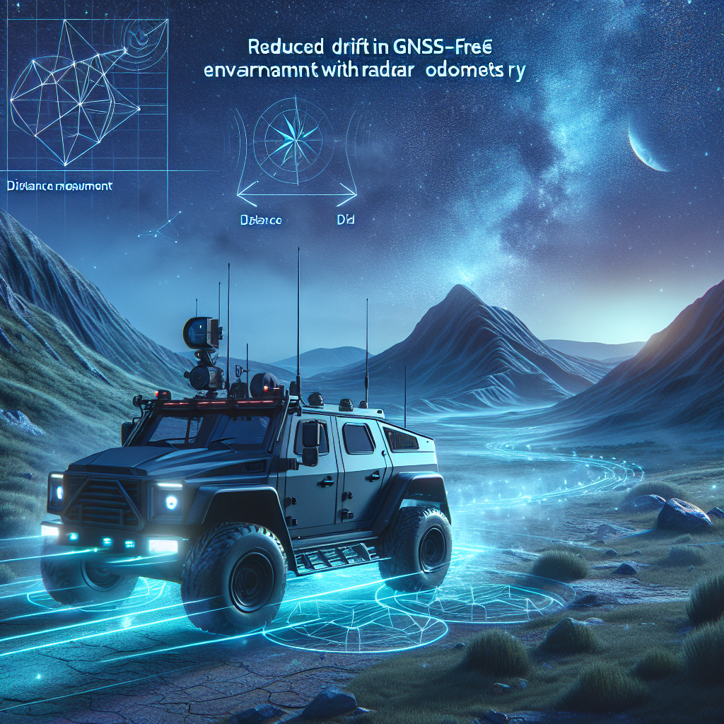 Deriva reducida en entornos sin GNSS con odometría por radar