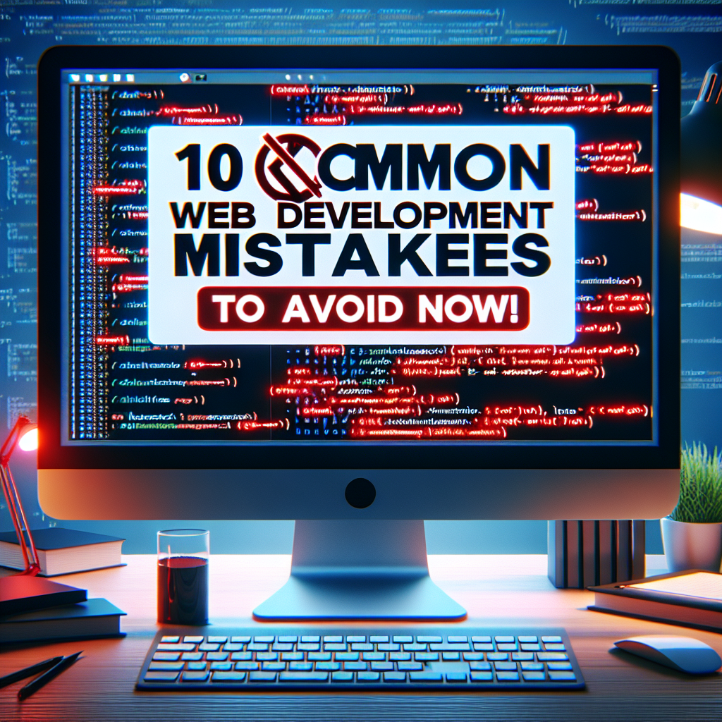 10 errores comunes en desarrollo web ¡evítalos ya!