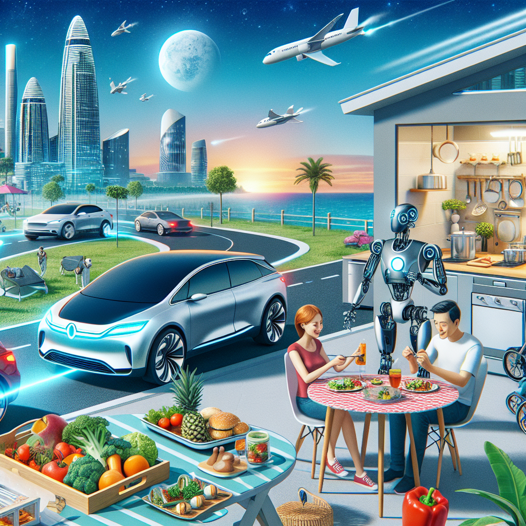 Un día en la vida del futuro: Autos que trabajan mientras juegas, Robots que cocinan tu cena