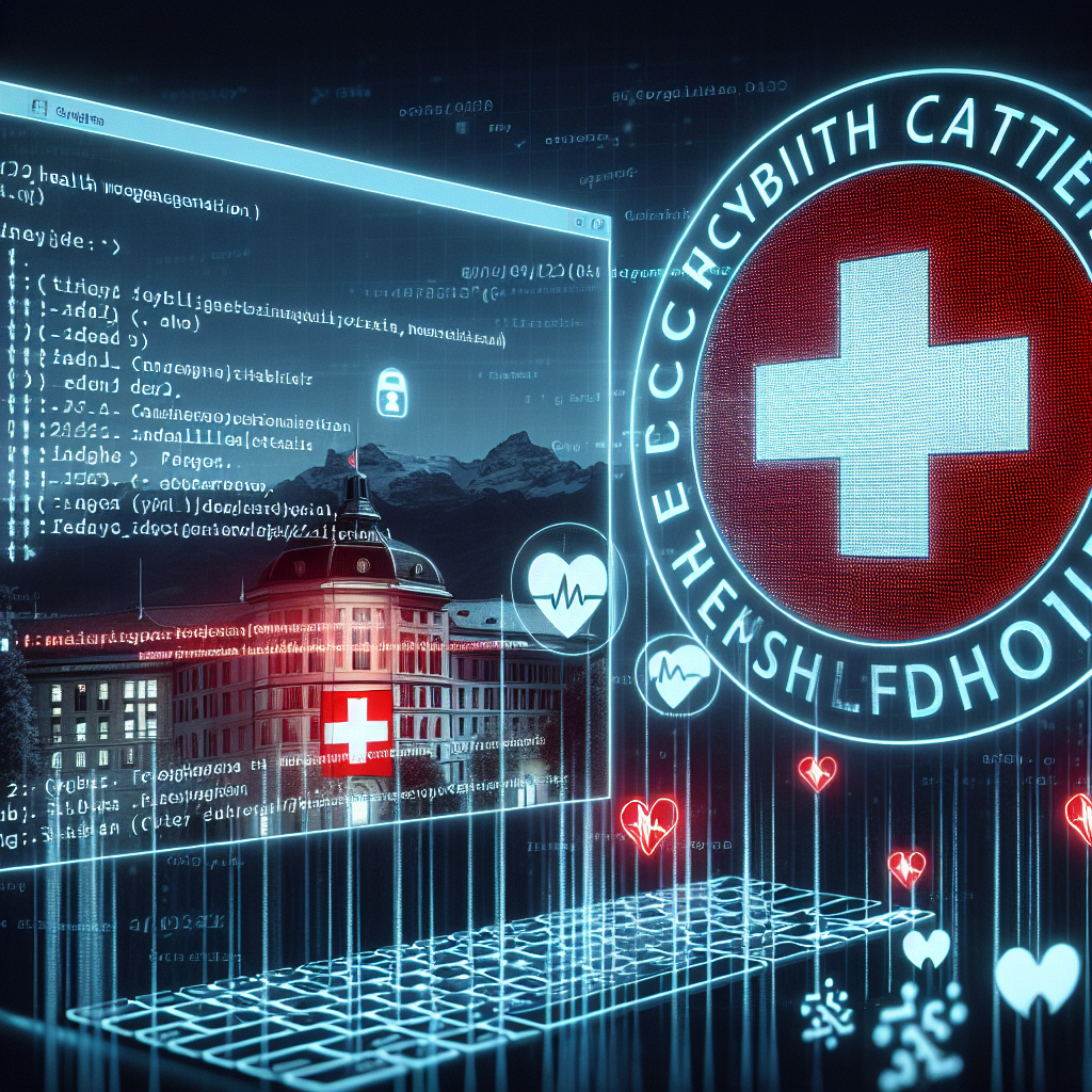 Ataque cibernético confirmado en fundación de salud suiza