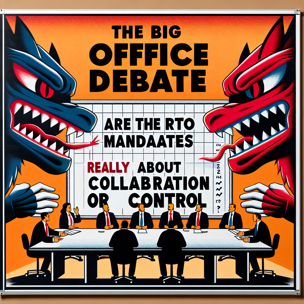 El Gran Debate de la Oficina: ¿Mandatos de RTO realmente sobre colaboración o control?