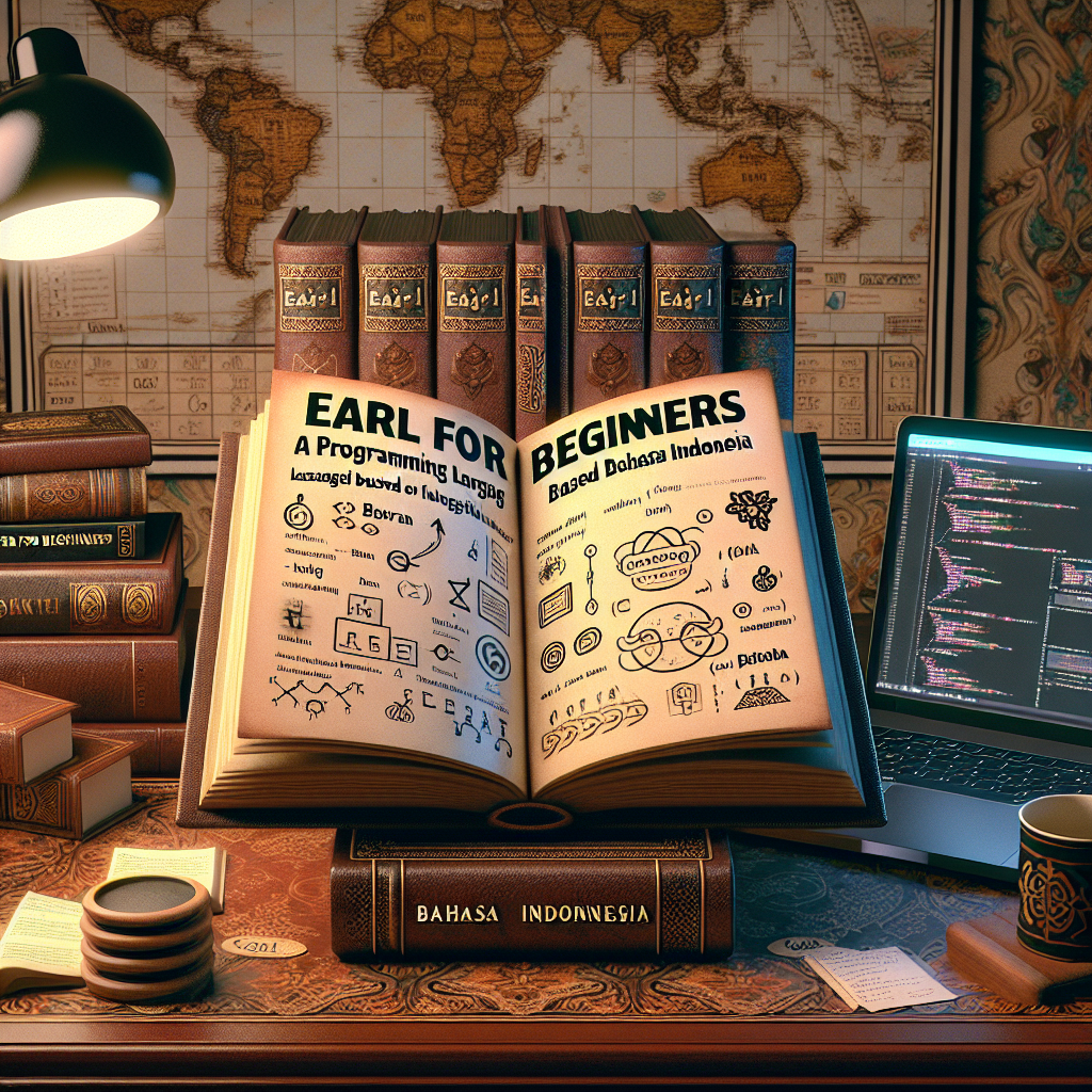 Earl para principiantes: lenguaje de programación basado en Bahasa Indonesia