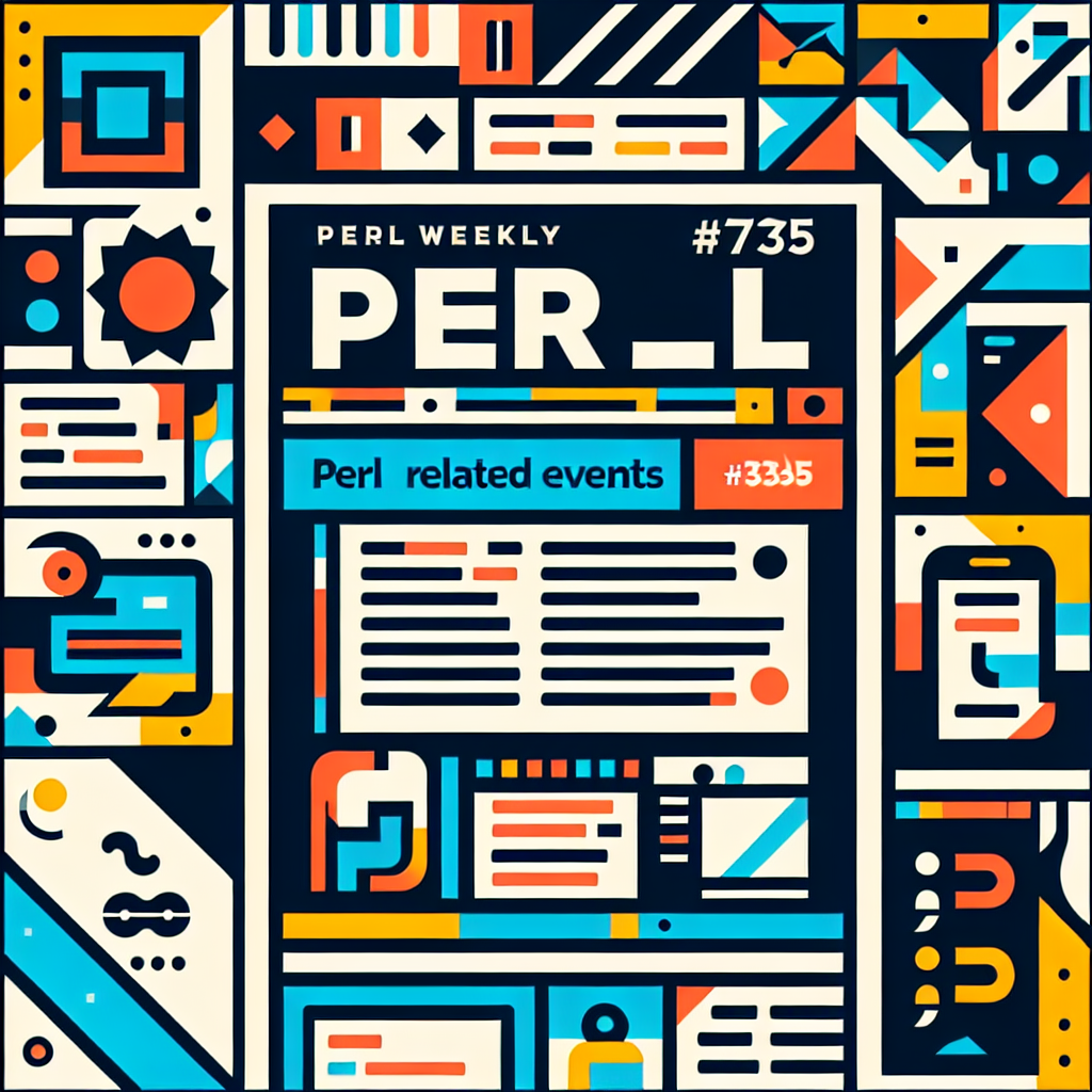 Perl Semanal #735 - Eventos Relacionados con Perl