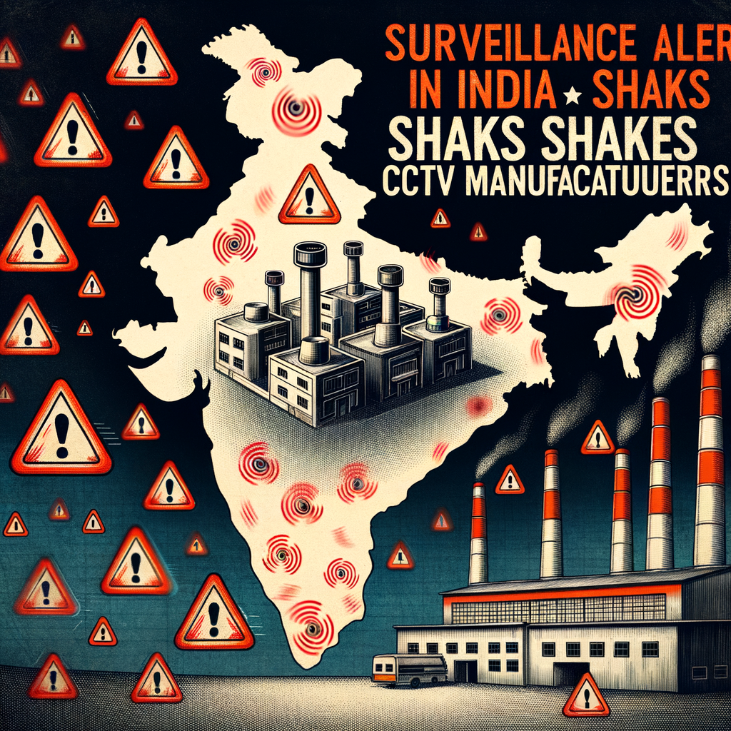 Alerta en India por espionaje chino sacude a fabricantes de CCTV