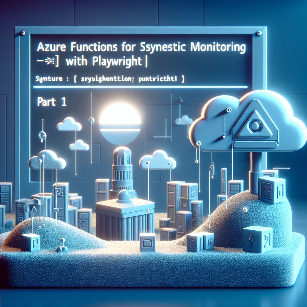 Azure Functions para Monitoreo Sintético con Playwright – Parte 1