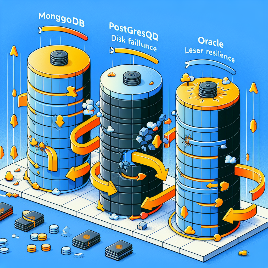 Resiliencia de MongoDB con WiredTiger ante fallos de disco frente a PostgreSQL y Oracle