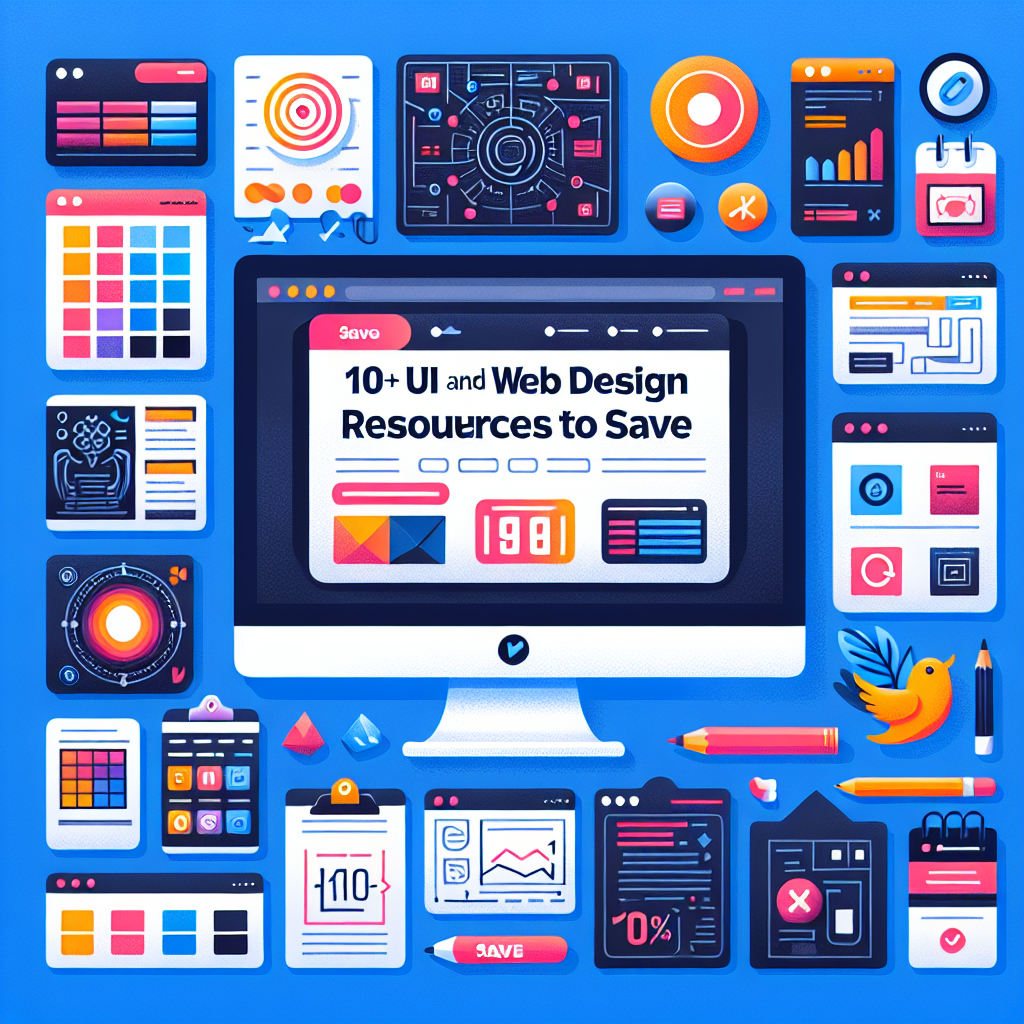 10+ Recursos UI y Diseño Web para Guardar