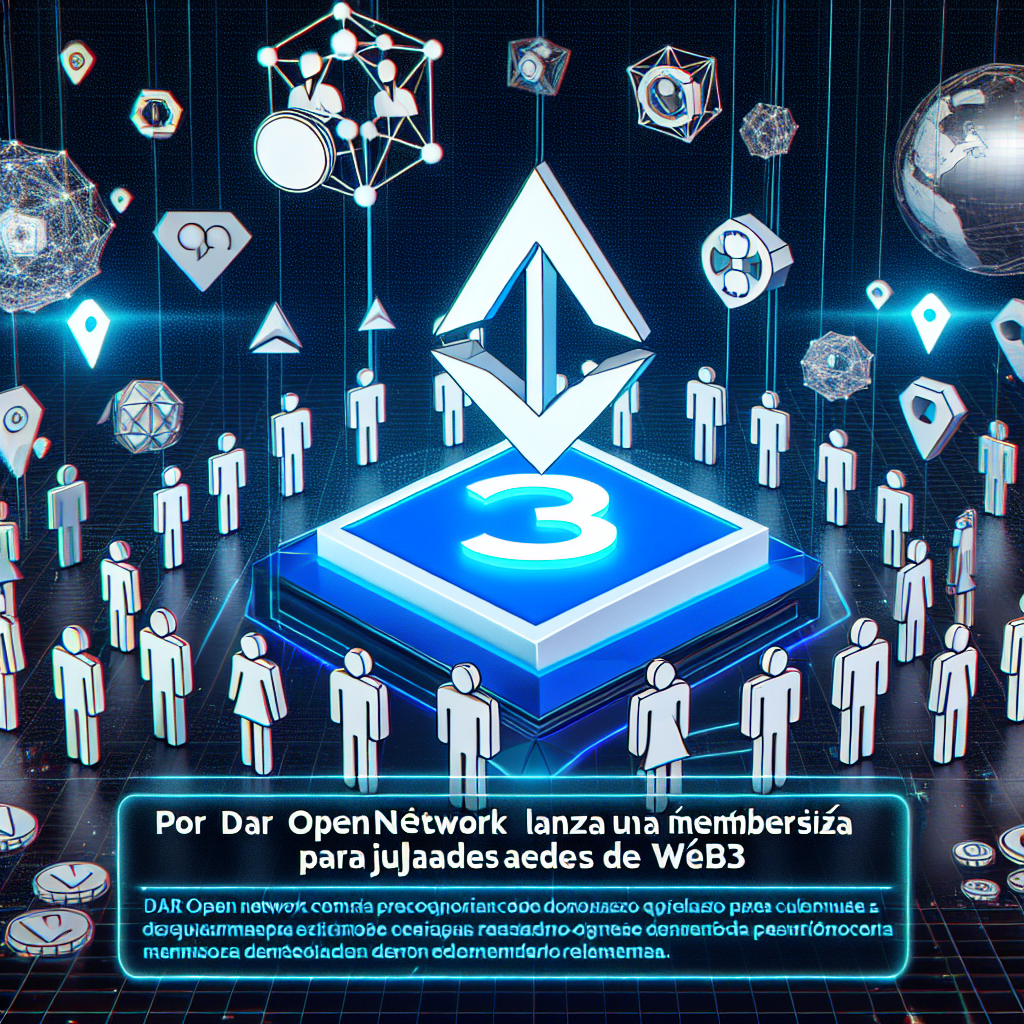 Por qué DAR Open Network lanza una membresía interactiva para jugadores de Web3