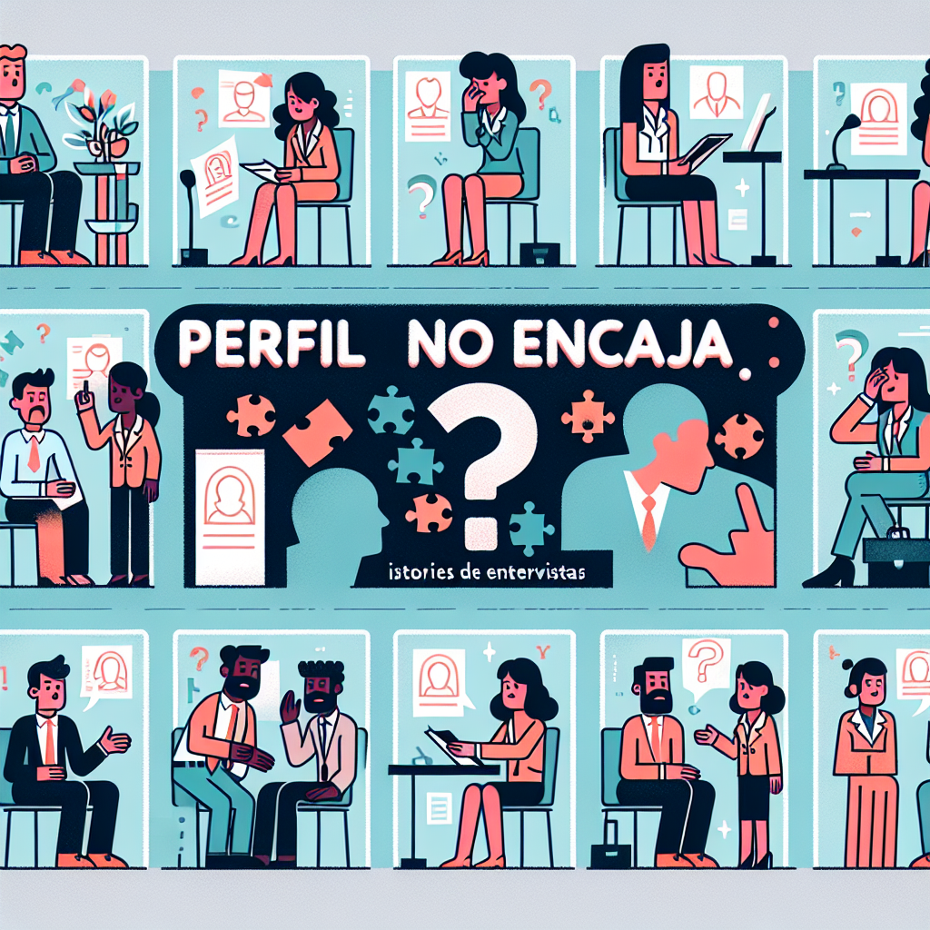 Perfil no encaja: historias de entrevistas