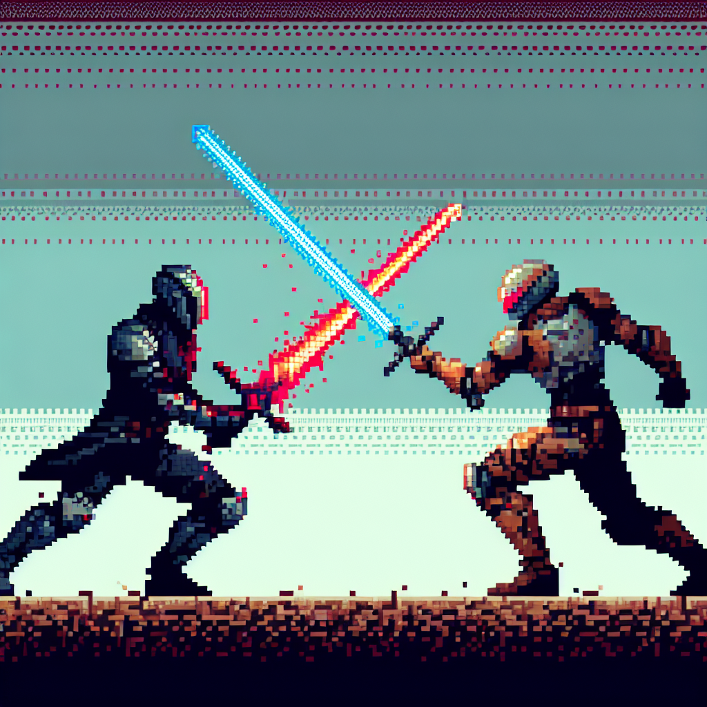 Anakin contra Obi-Wan: Star Wars en 16 bits