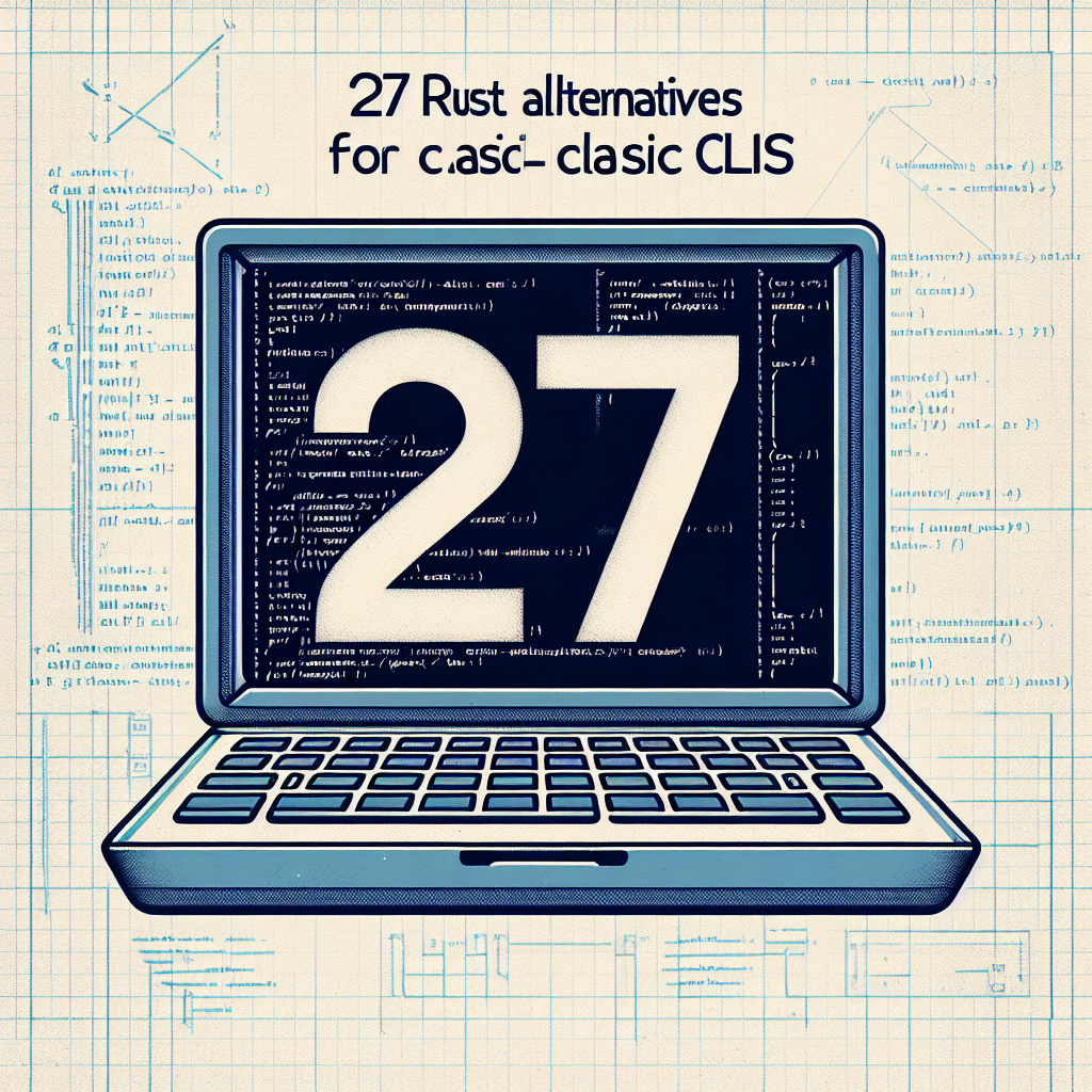 27 alternativas en Rust para CLIs clásicas