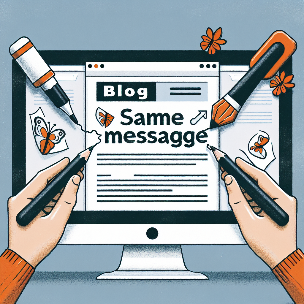 Blog Modificado, Mismo Mensaje