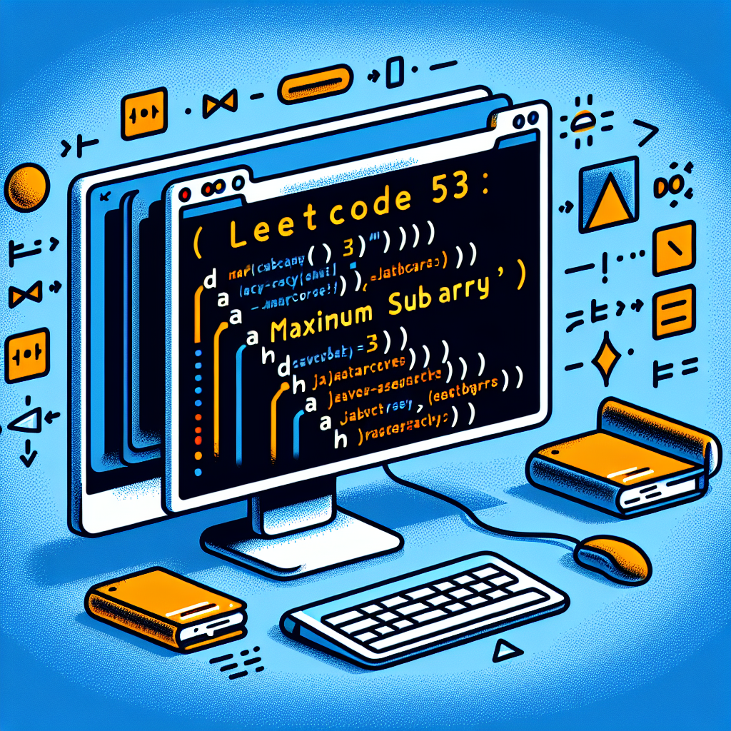 LeetCode 53: Máximo Subarreglo en JavaScript