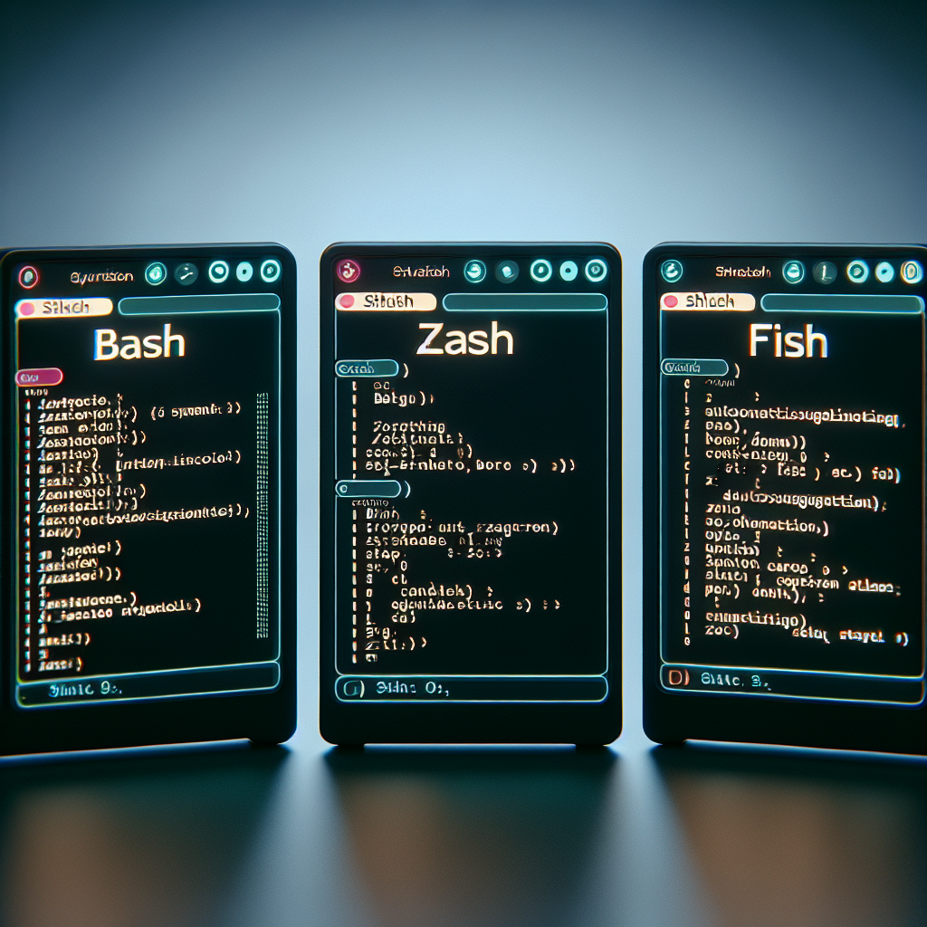 Bash, Zsh y Fish: Comparación