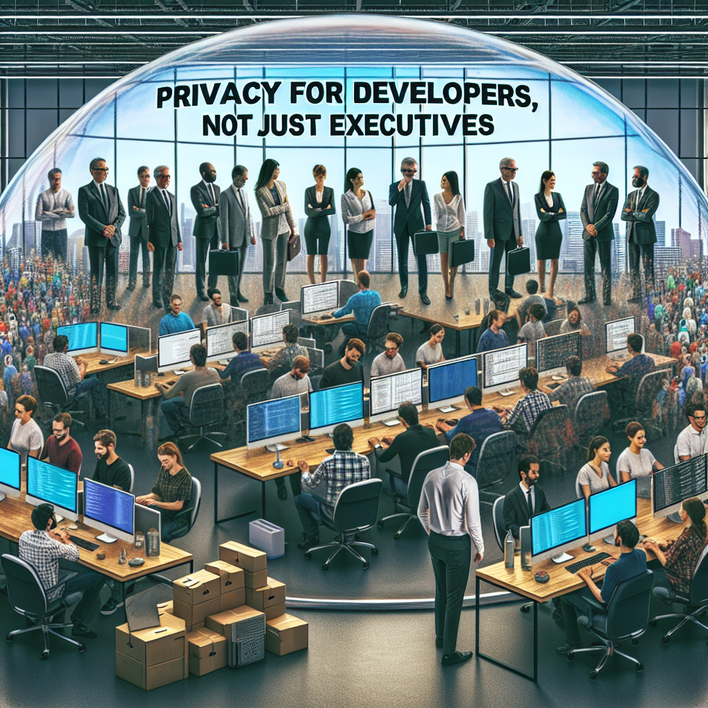 Privacidad para Desarrolladores, No Solo Ejecutivos