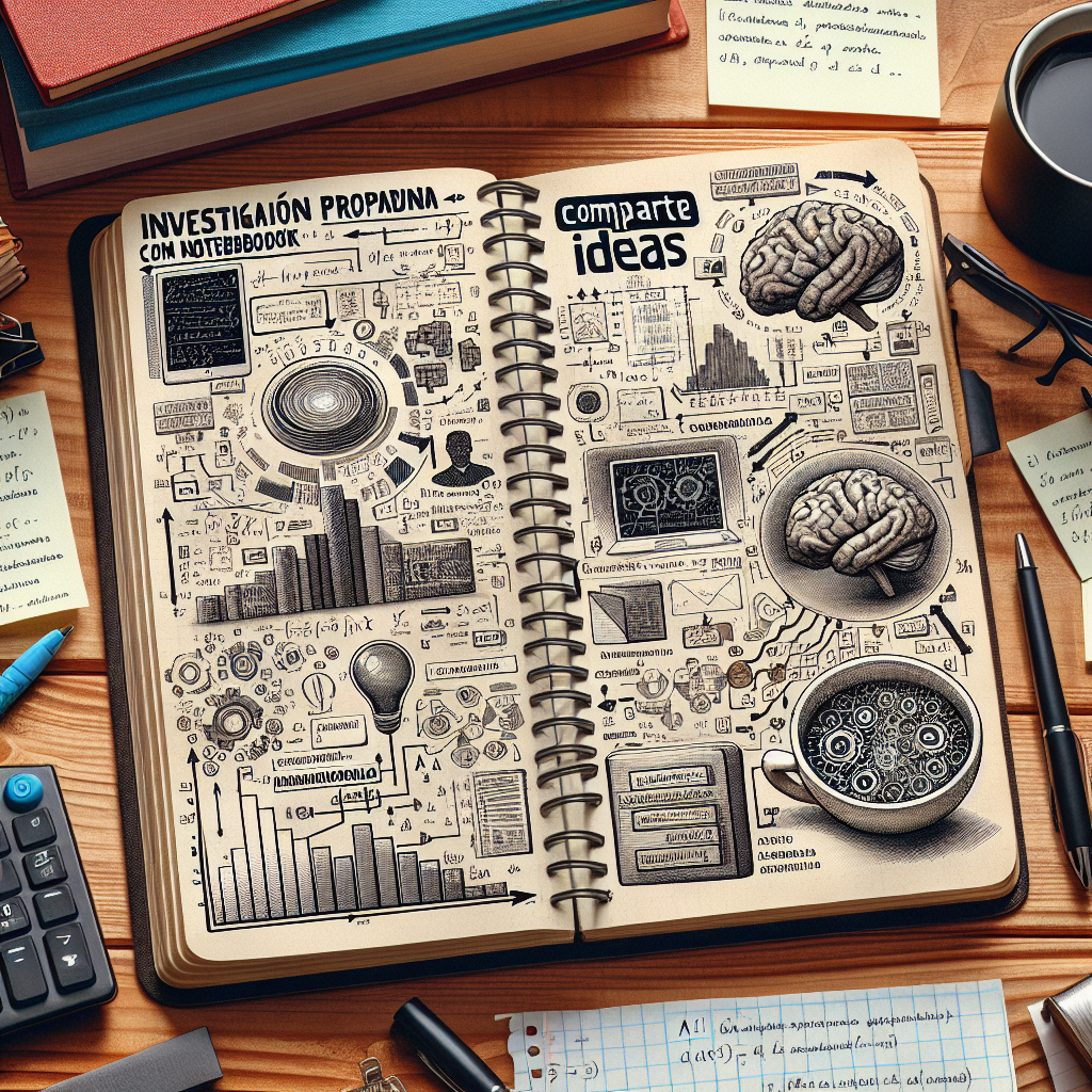 Investigación Profunda con NotebookLM: comparte ideas