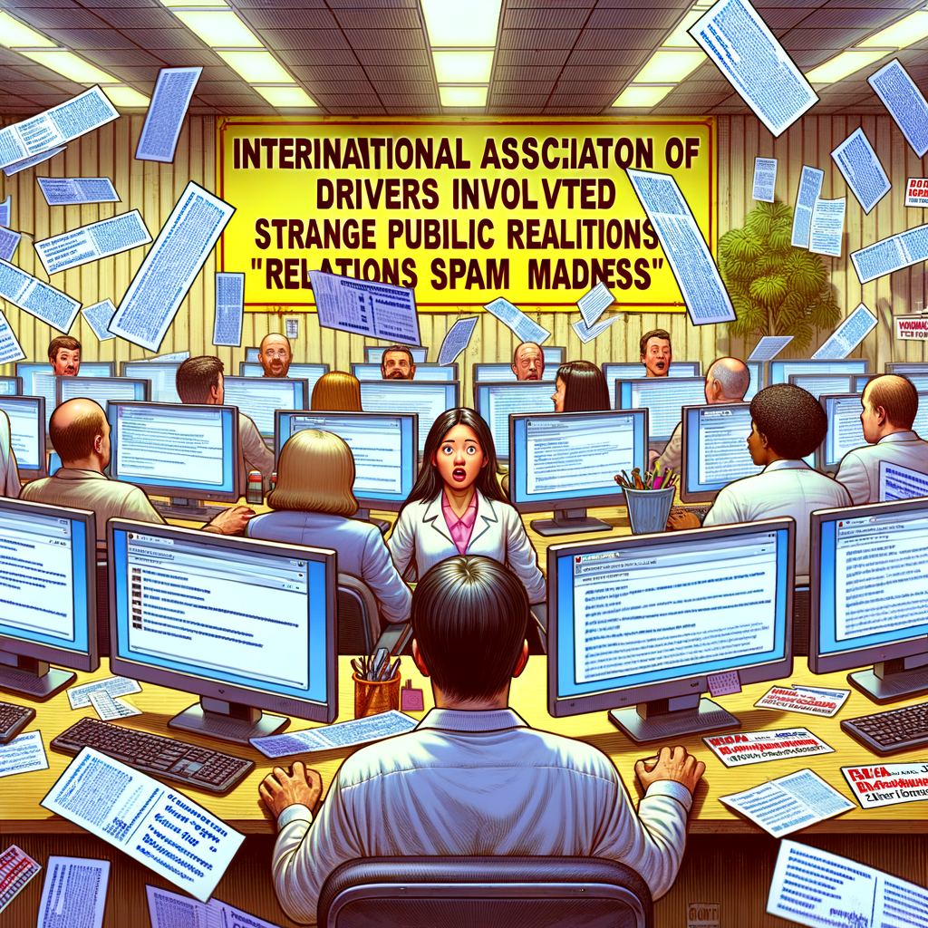 Asociación Internacional de Conductores implicada en extraña locura de spam de relaciones públicas