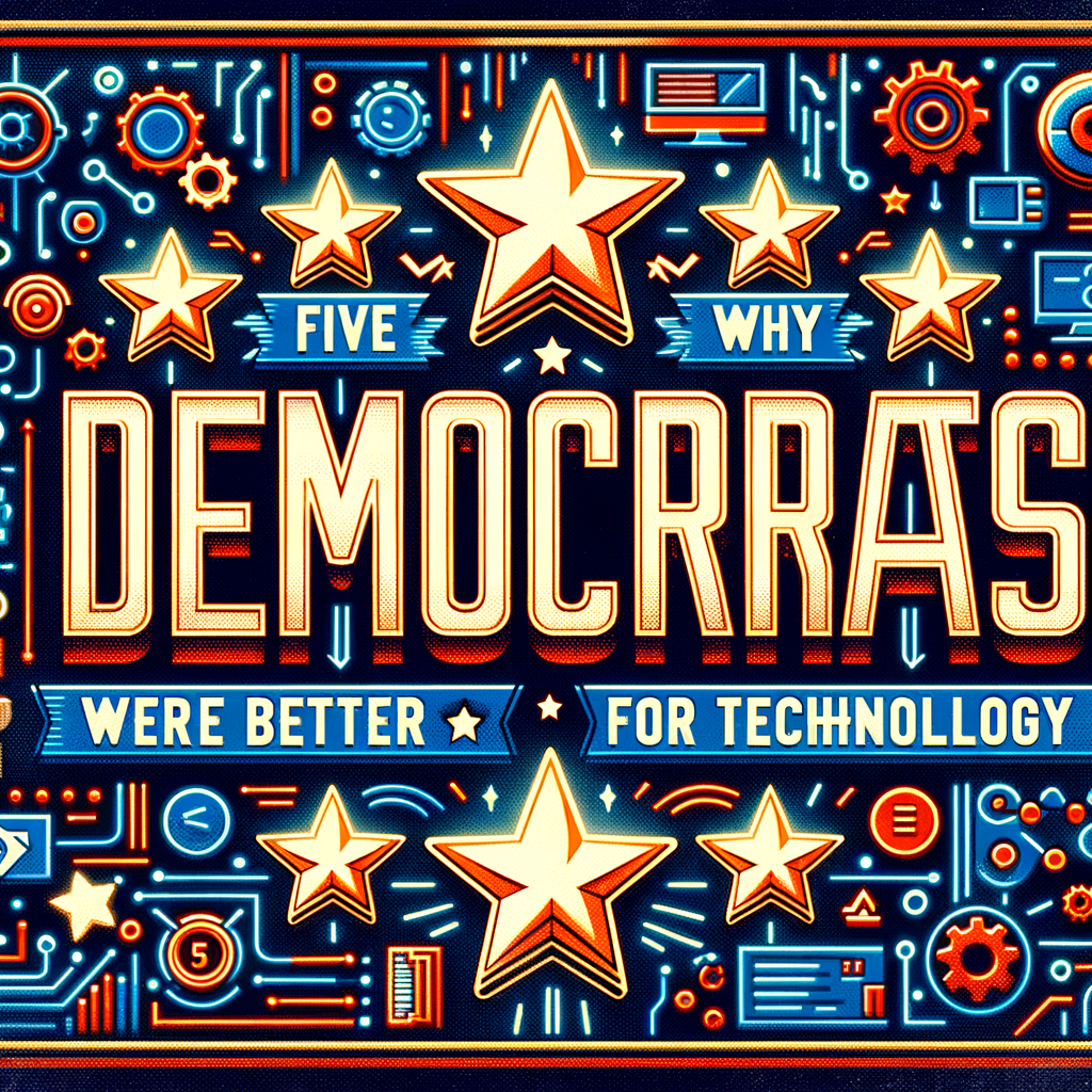 Cinco Razones por las que los Demócratas Fueron Mejores para la Tecnología