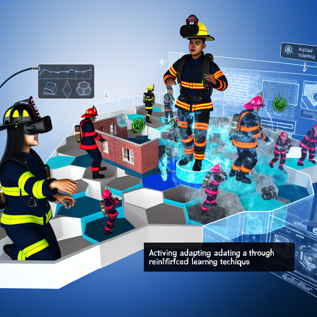 Generación Adaptativa de Escenarios VR para Bomberos con Aprendizaje por Refuerzo